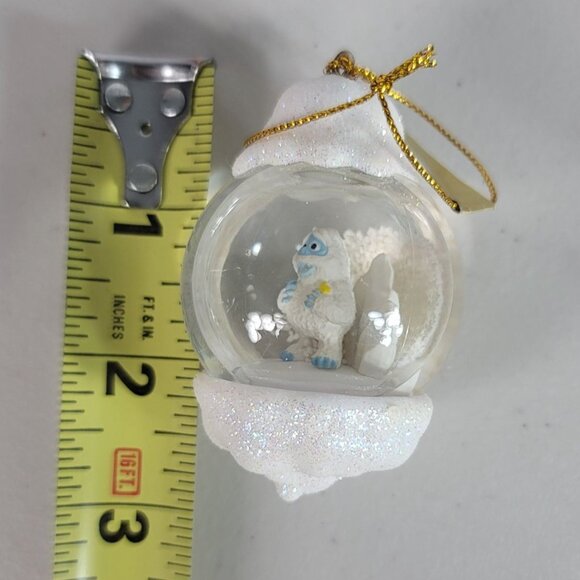 Enesco Bumble Waterball Ornament Abominable Snowman Rudolph Red Nosed Reindeer - Picture 7 of 10